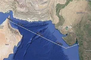اتصال امارات به هند با خط ریلی زیردریایی