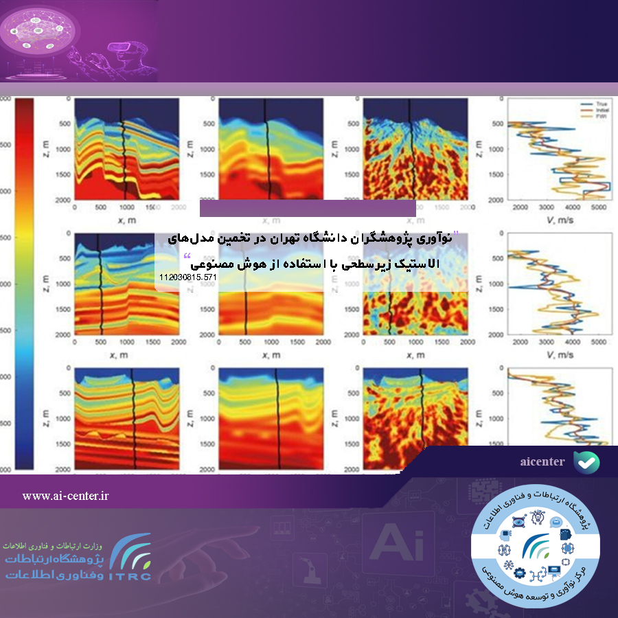 نوآوری پژوهشگران دانشگاه تهران در تخمین مدل‌های الاستیک زیرسطحی با استفاده از هوش مصنوعی