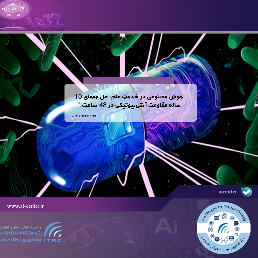 هوش مصنوعی در خدمت علم؛ حل معمای ۱۰ ساله مقاومت آنتی‌بیوتیکی در ۴۸ ساعت!