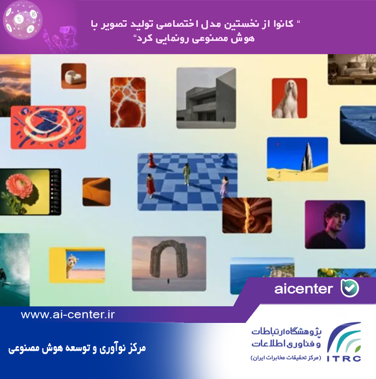 کانوا از نخستین مدل اختصاصی تولید تصویر با هوش مصنوعی رونمایی کرد